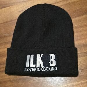 I Love Kickboxing Beanie